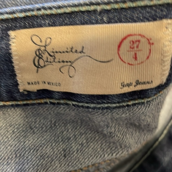 Gap Limited Edition Straight Leg Cropped Jeans 4 \ 27 - Picture 11 of 11
